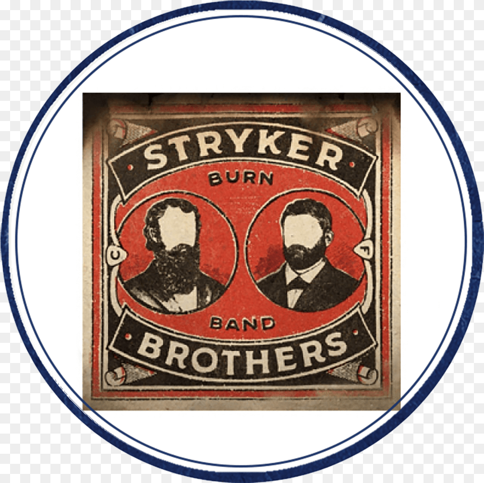 The Stryker Brothers Burn Band Stryker Brothers Burn Band, Symbol, Logo, Badge, Male Free Transparent Png