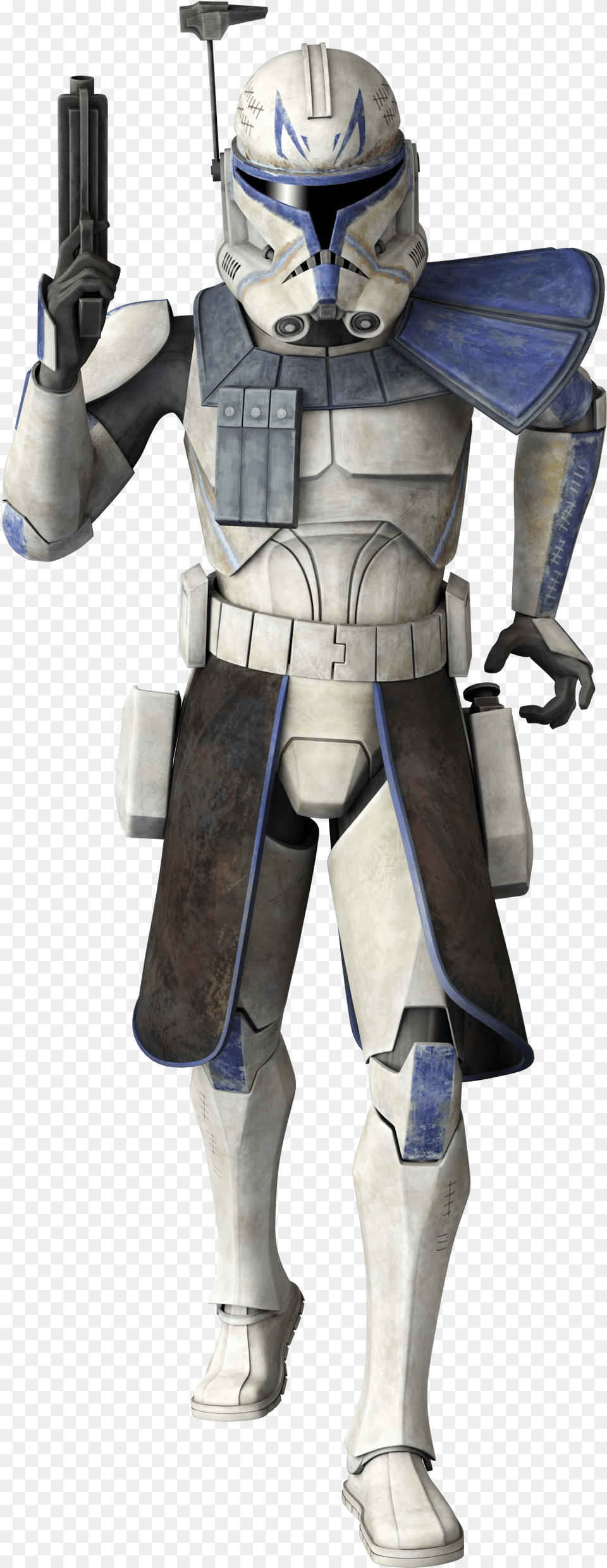 The Stuingtion And Hiatt Grey Cinematic Universe W Star Wars Clone Commander Rex, Helmet, Person, Armor, Clothing Png Image