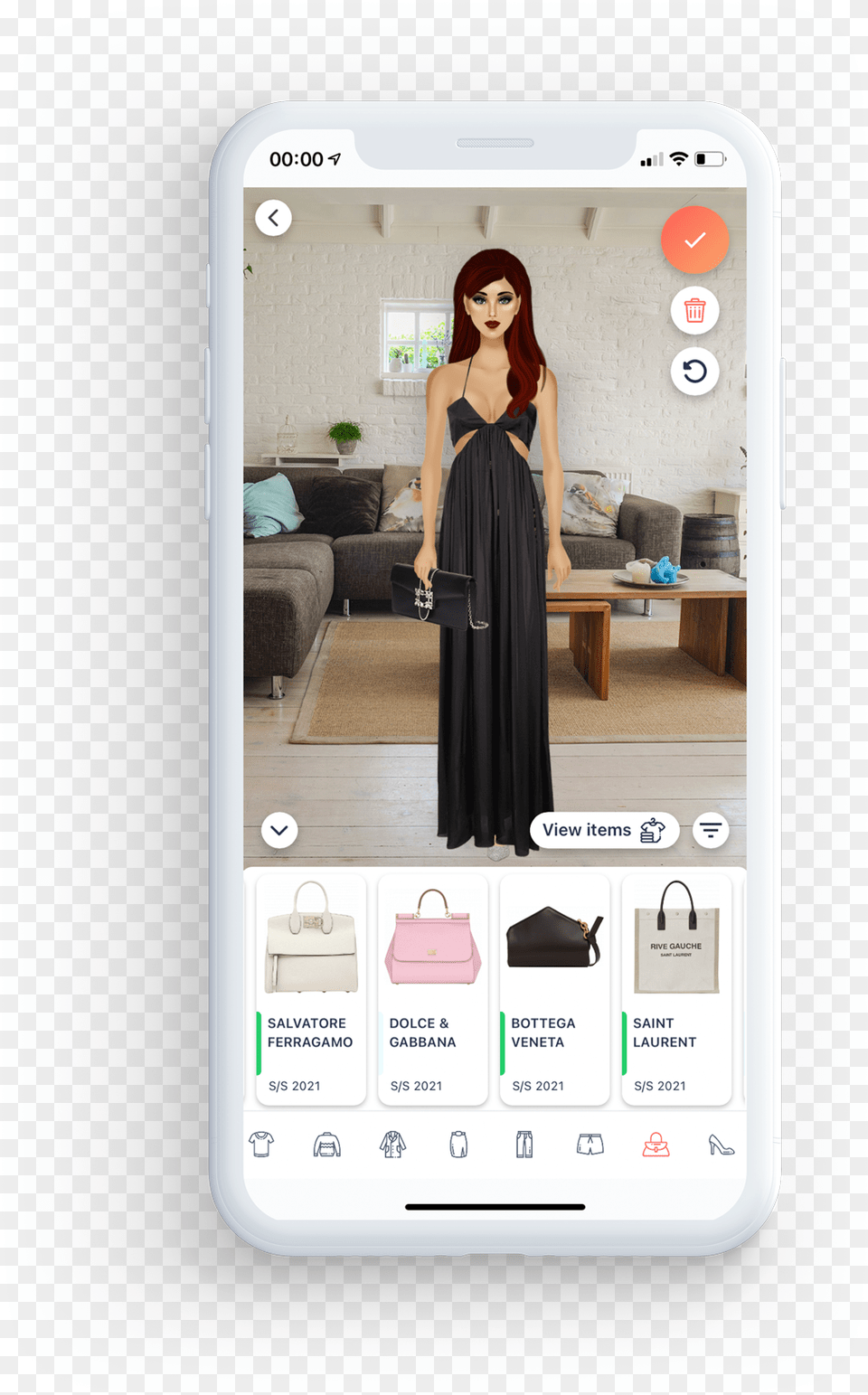 The Style Challenge Game App For Fashion Lovers Camera Phone, Woman, Female, Person, Evening Dress Free Png