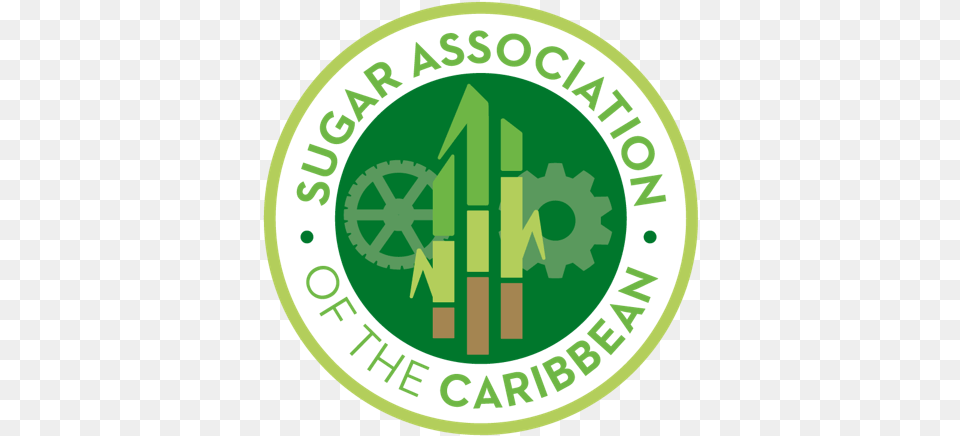 The Sugar Association Of Caribbean Natural Planet, Green, Logo, Disk, Weapon Free Png Download