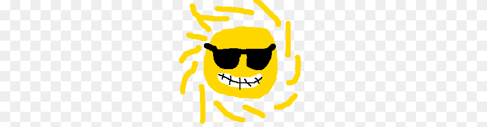 The Sun Wearing Sunglasses, Baby, Person, Face, Head Free Png Download