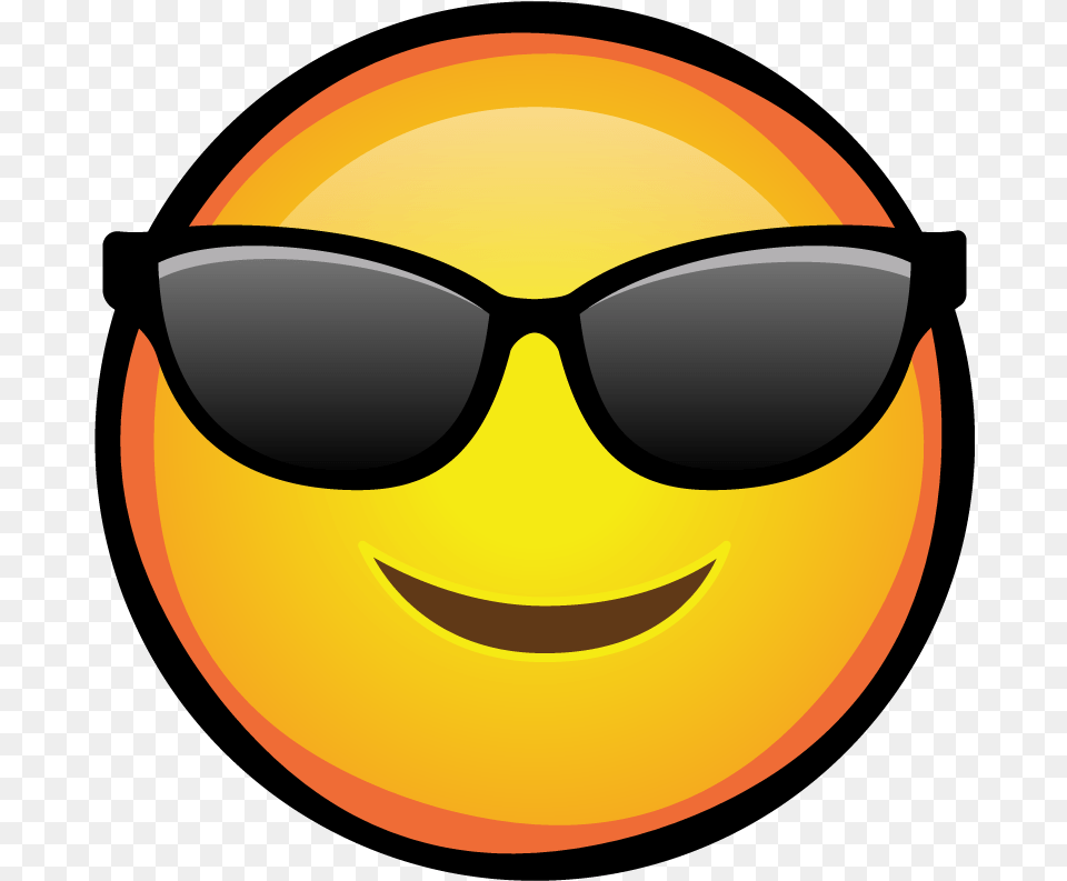 The Sun With Some Sun Glasses On Smiley, Accessories, Nature, Outdoors, Sky Free Png