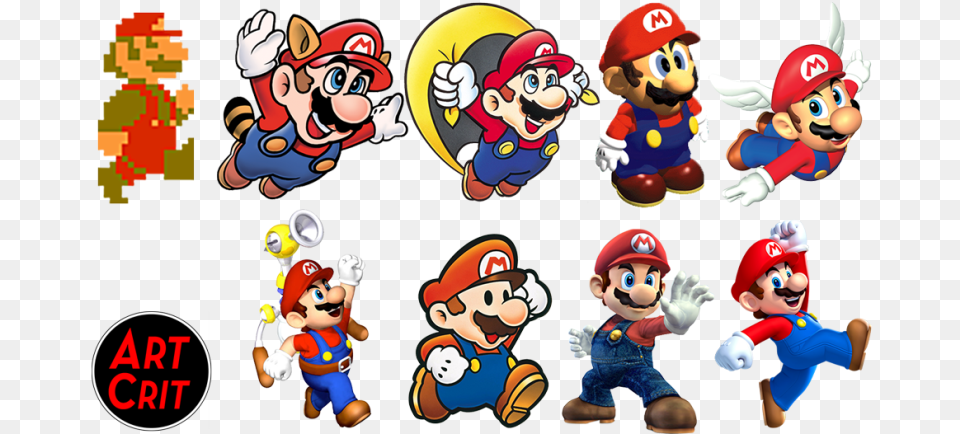 The Superman Of Video Games Super Mario, Game, Super Mario, Baby, Person Png Image