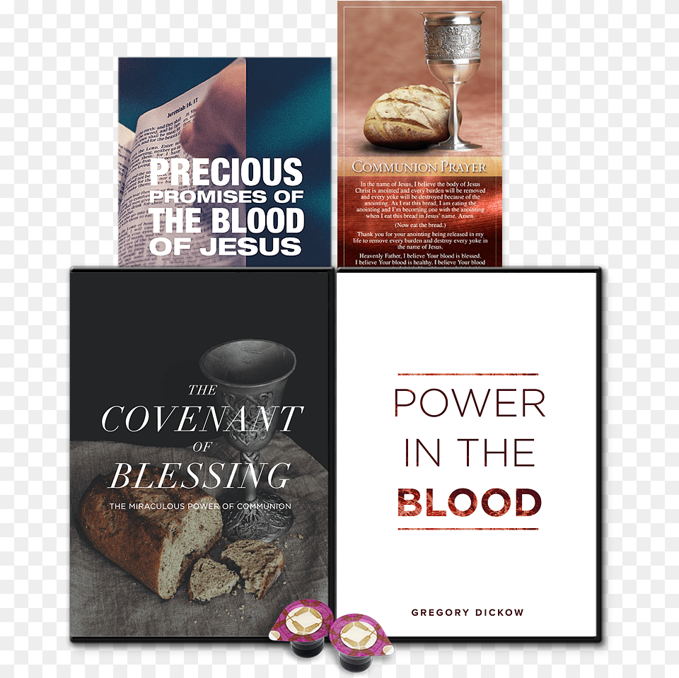The Supernatural Power Of Communion Package Eye Shadow, Advertisement, Poster, Bread, Food Free Png Download