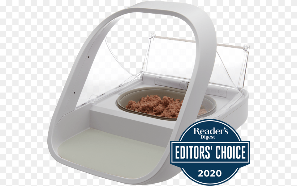 The Surefeed Microchip Pet Feeder From Sure Petcare Microchip Pet Feeder, Device, Head, Person, Face Png Image
