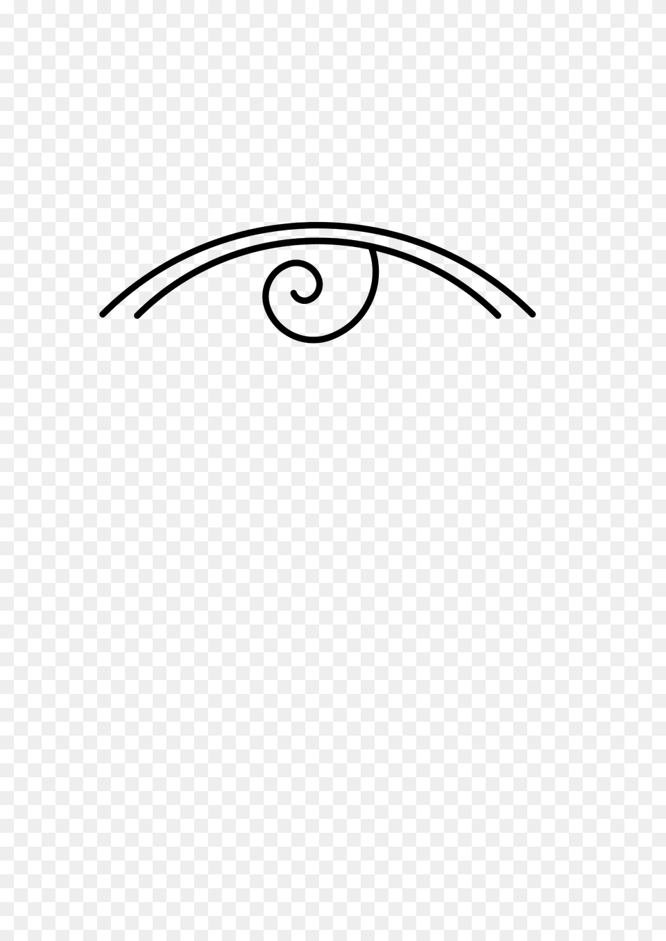 The Swirly Eye The Noun Project Clipart, Art, Floral Design, Graphics, Green Free Png Download