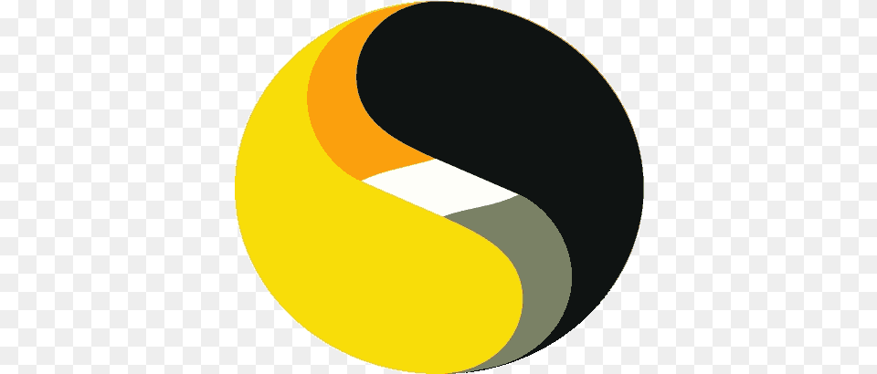 The Symantec Logo Is Simple And Clean Yellow Black Circle Logo, Sphere, Tennis Ball, Ball, Tennis Free Png Download