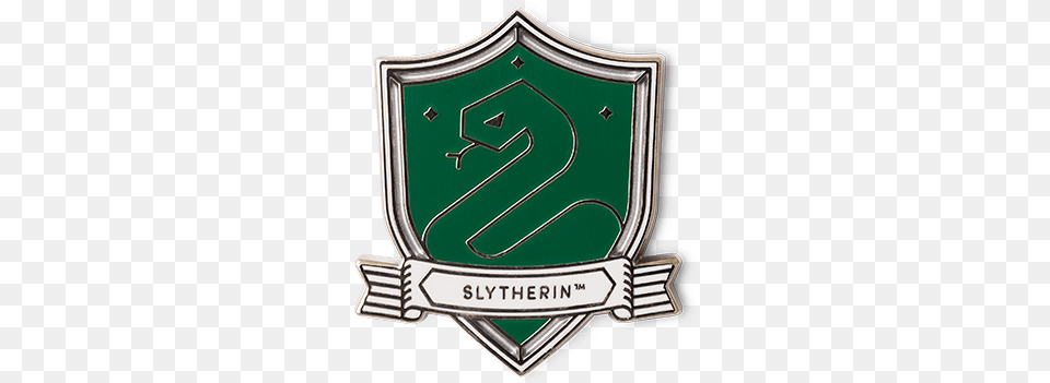 The Symbolism Of Slytherin House Slytherin Wizarding World, Badge, Logo, Symbol, Emblem Free Png Download