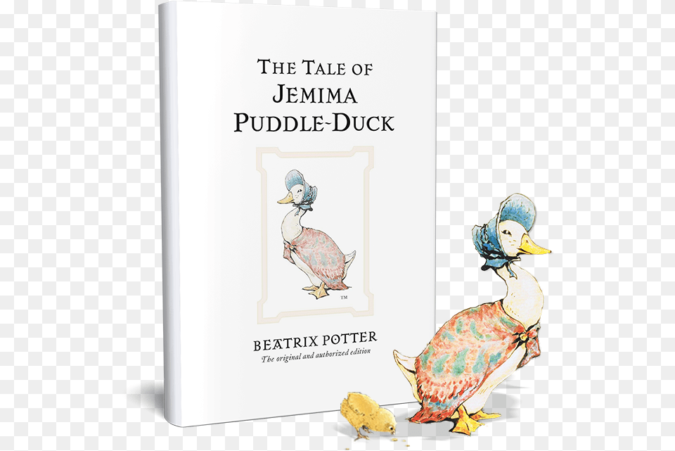 The Tale Of Jemima Puddle Duck Tale Of Peter Rabbit, Book, Publication, Animal, Bird Free Png Download