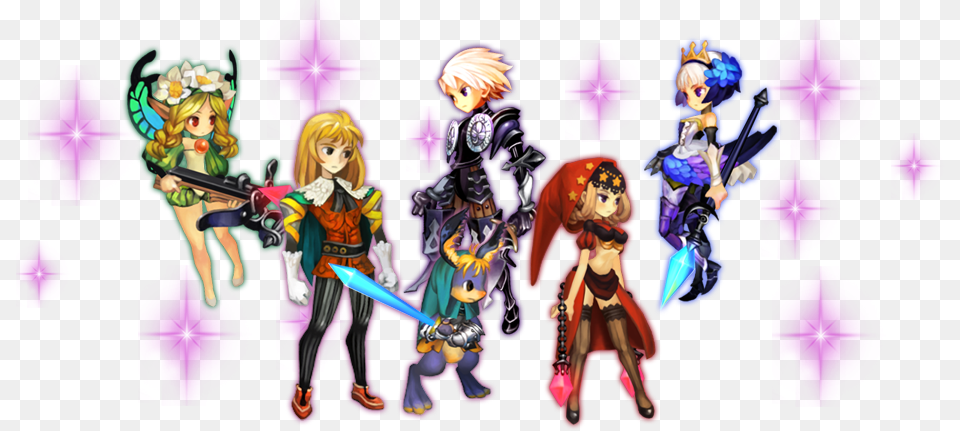 The Tale Of The Armageddon Told By Five Protagonists Odin Sphere Leifthrasir, Purple, Publication, Book, Comics Png