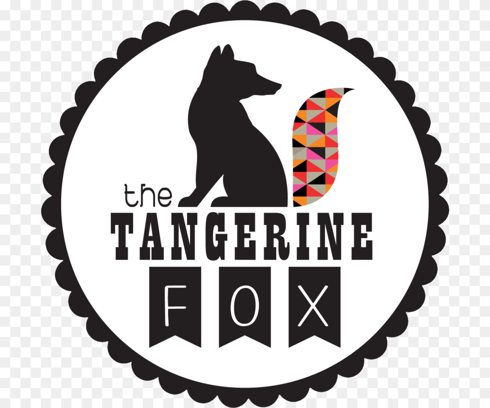 The Tangerine Fox No Birthday Party, Logo, Sticker, Animal, Canine Free Transparent Png