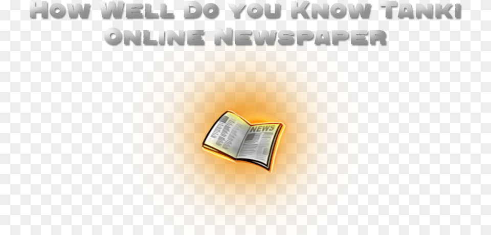 The Tanki Online Newspaper Is On The Scene For Years Wallet, Book, Person, Publication, Reading Png