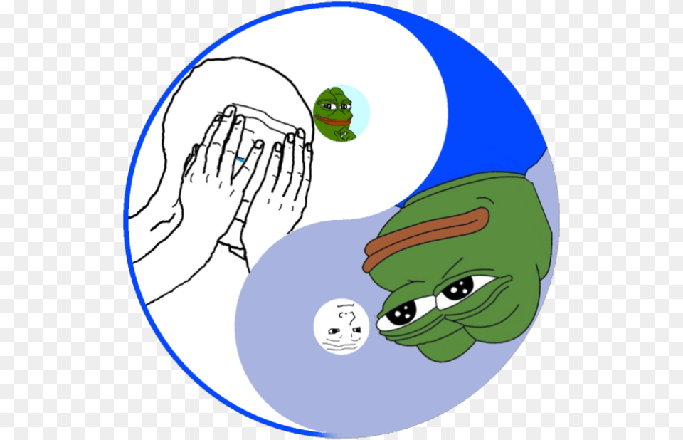 The Tao Of Pepe Pepe The Frog And Feels Guy, Sphere, Baby, Person, Head Png