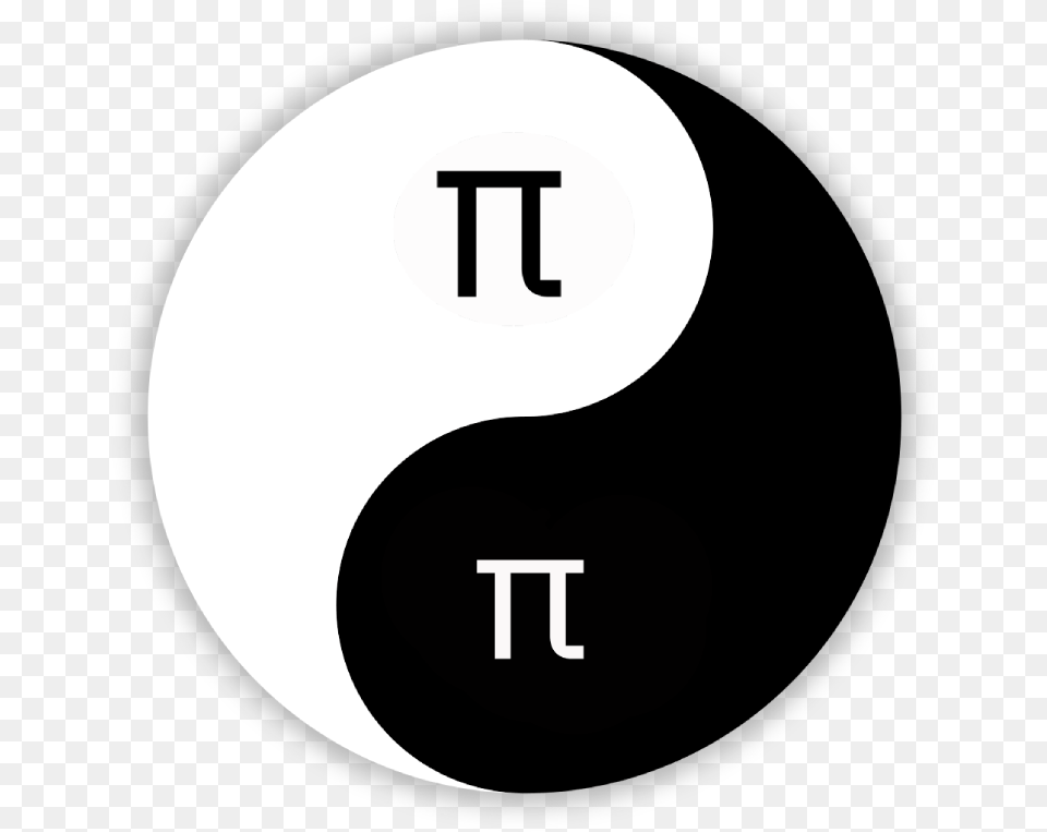 The Tao Of Pi Mystery Yin And Yang, Number, Symbol, Text, Disk Free Transparent Png