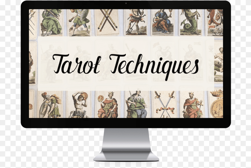 The Tarot Techniques Course From Divinaiton And Fortune, Publication, Book, Comics, Person Free Png Download