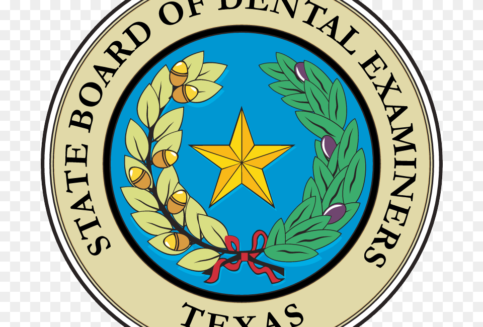 The Task Of Texas State Board Of Dental Examiners Cafepress Texas State Seal Tile Coaster, Emblem, Symbol, Logo, Badge Png Image