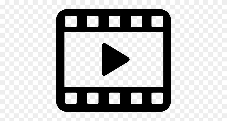 The Task Video Default Icon Default Flagged Icon With, Gray Free Png