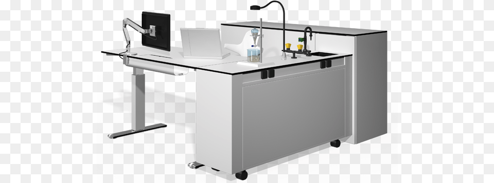 The Teacher39s Own Lab Bench Science Lab Desk, Furniture, Table, Indoors, Kitchen Png Image