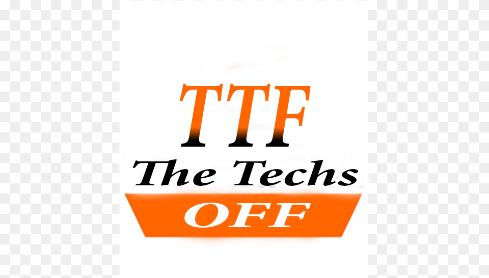 The Techs Off Graphic Design, Logo, Book, Publication, Advertisement Free Png Download
