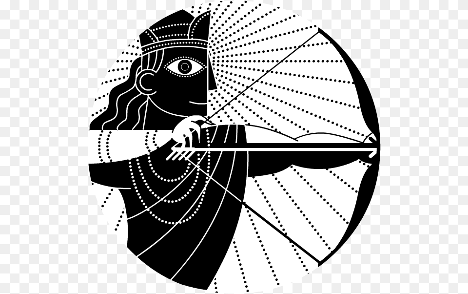 The Ten Avatars Of Vishnu Black Amp White Dashavatar, Face, Head, Person, Weapon Png Image