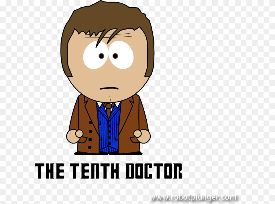 The Tenth Doctor David Tennant Dr Who Cartoon, Publication, Book, Comics, Person Free Png