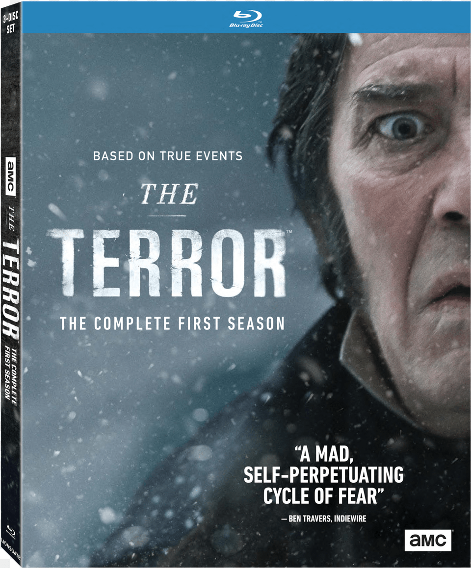 The Terror Season 1 Bluray Terror Season 1 Blu Ray, Publication, Book, Poster, Person Free Png