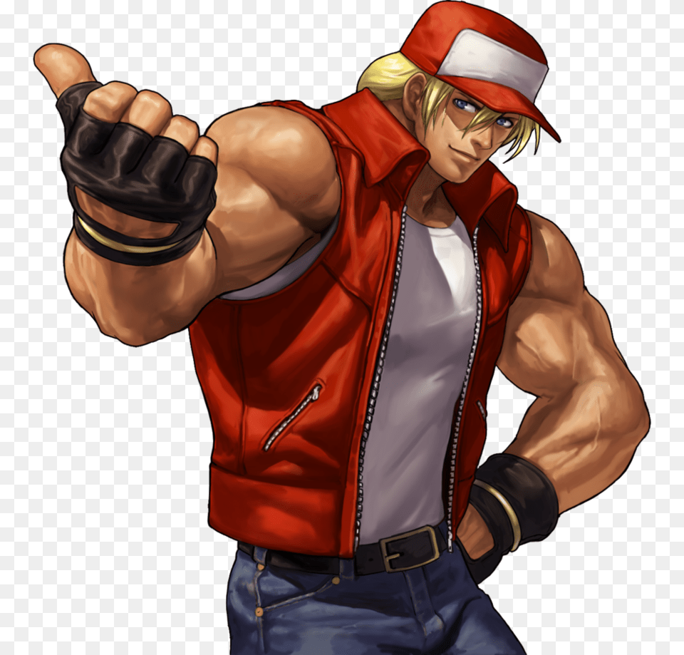 The Terry Bogard Workout Terry Bogard Snk Heroines, Hand, Body Part, Person, Finger Png