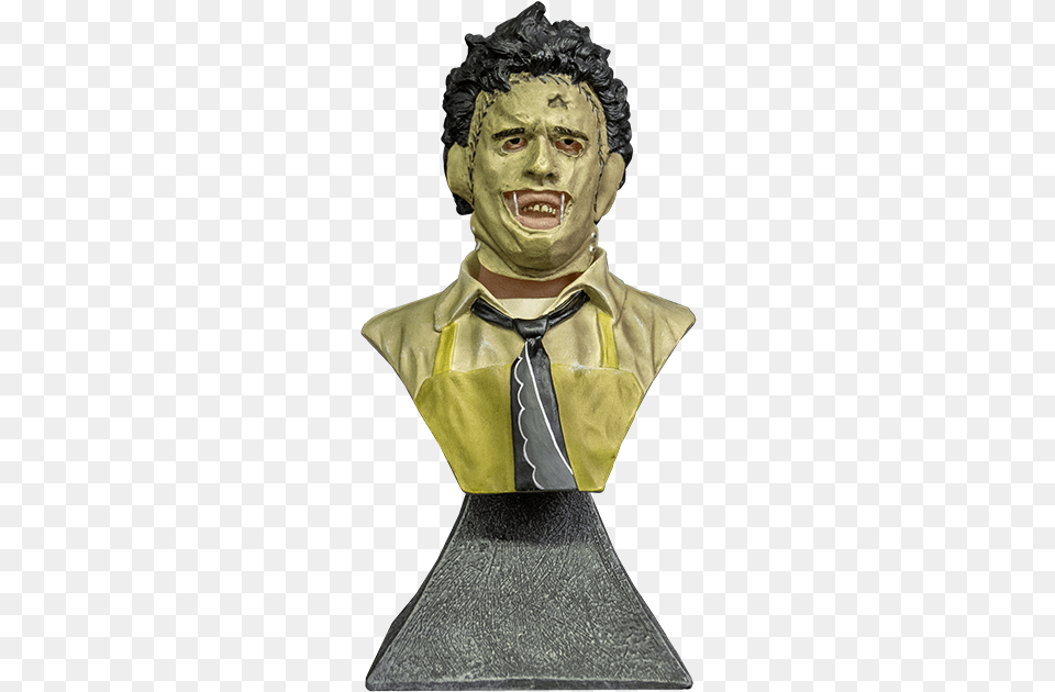 The Texas Chainsaw Massacre Leatherface Halloween Ii Mini Bust Michael Myers, Accessories, Tie, Formal Wear, Figurine Png Image