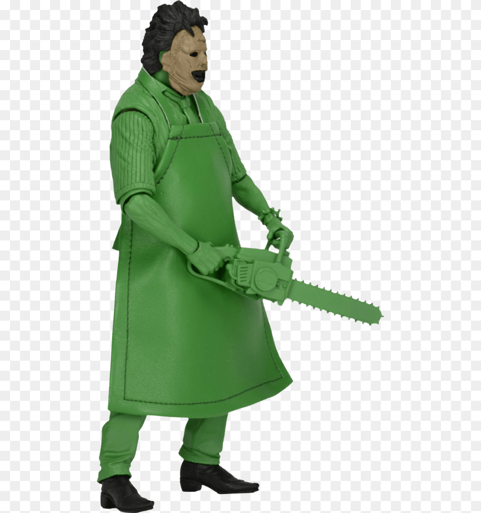 The Texas Chainsaw Massacre Leatherface Video Game Figure Neca, Adult, Clothing, Coat, Female Png Image