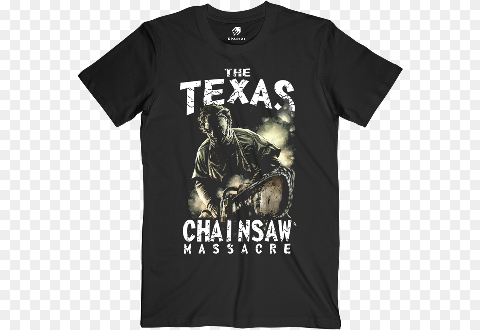 The Texas Chainsaw Massacre Movie T Shirt Lamb Of God Band T Shirt, Clothing, T-shirt, Adult, Male Png