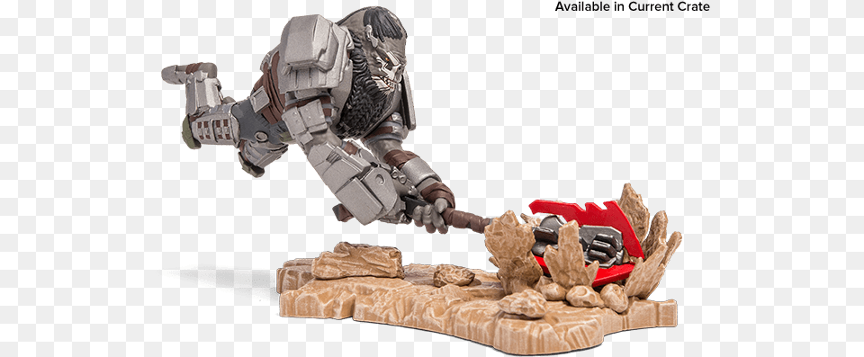 The Theme For Halo Legendary Crate 004 Is Atriox And Halo Loot Crate Figure, Person, Figurine Free Png Download