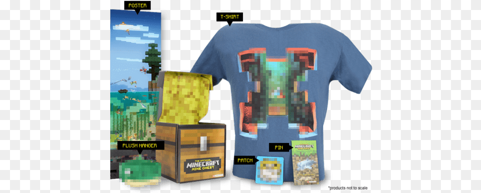 The Theme This Month Is Underwater Ruins Active Shirt, Clothing, T-shirt, Box Png Image