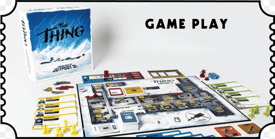 The Thing Infection At Outpost 31 Game Play Thing Infection At Outpost, Book, Publication, Advertisement, Poster Free Transparent Png