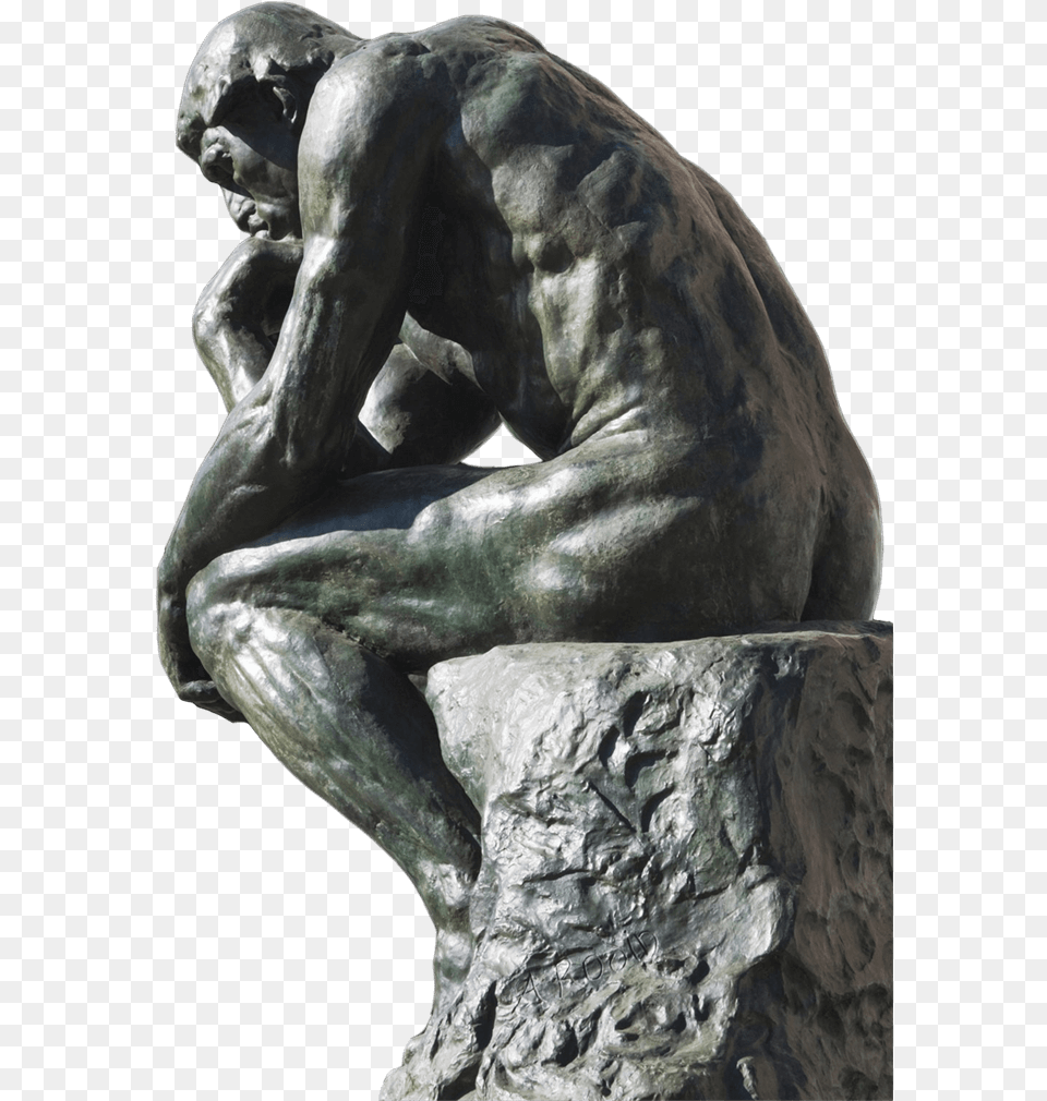 The Thinker Giclee Painting Rodin39s The Thinker, Art, Adult, Male, Man Free Png Download