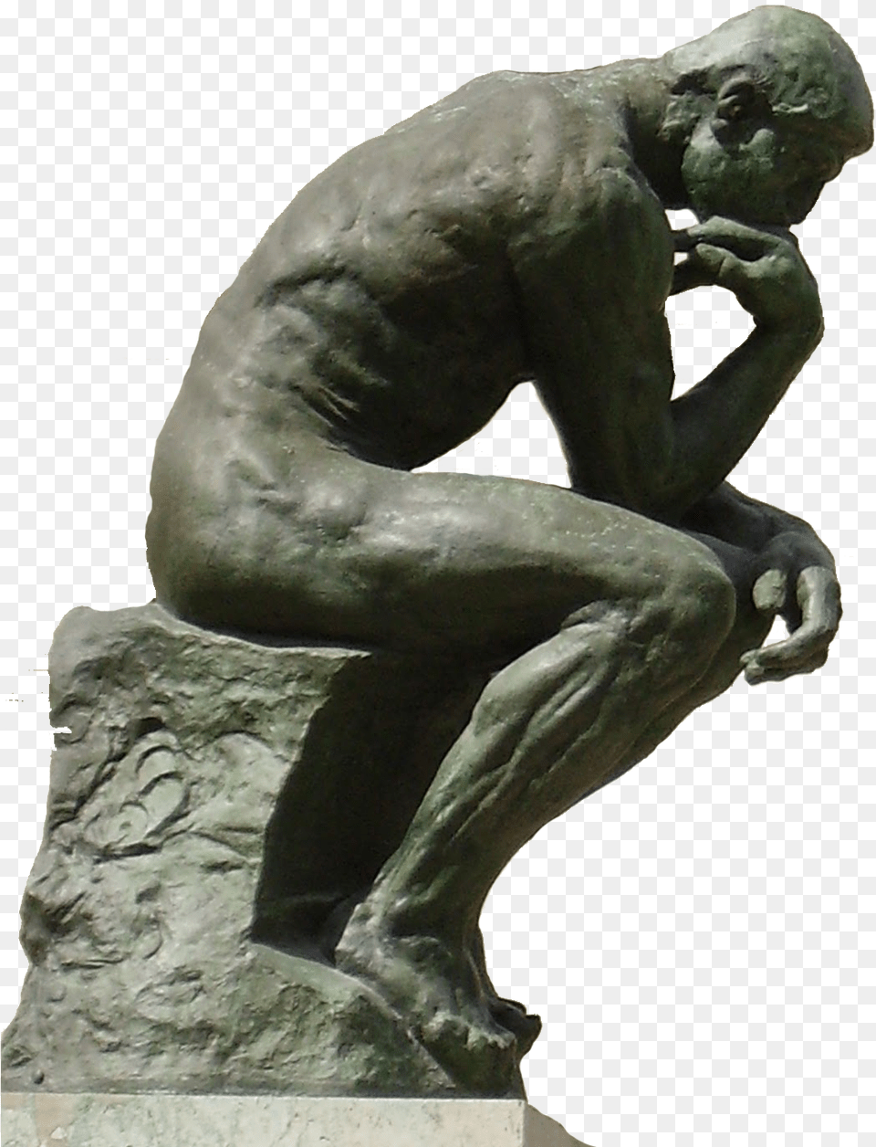 The Thinker Statue, Art, Adult, Male, Man Free Transparent Png