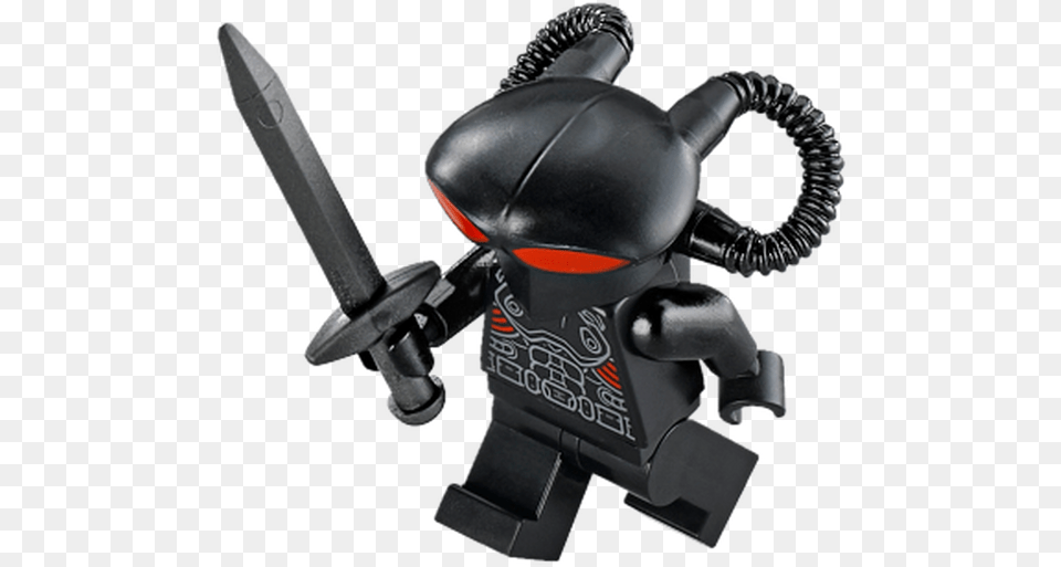 The Third Minifigure Is The Antagonist In The Set Lego Aquaman Black Manta Strike, Blade, Dagger, Knife, Weapon Free Transparent Png