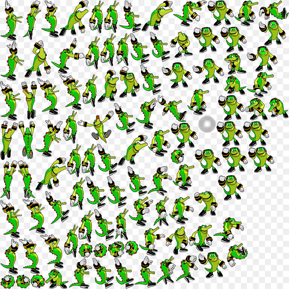 The Thousand Year Door Sprite Vector The Crocodile, Green, Pattern, Person, Art Free Transparent Png