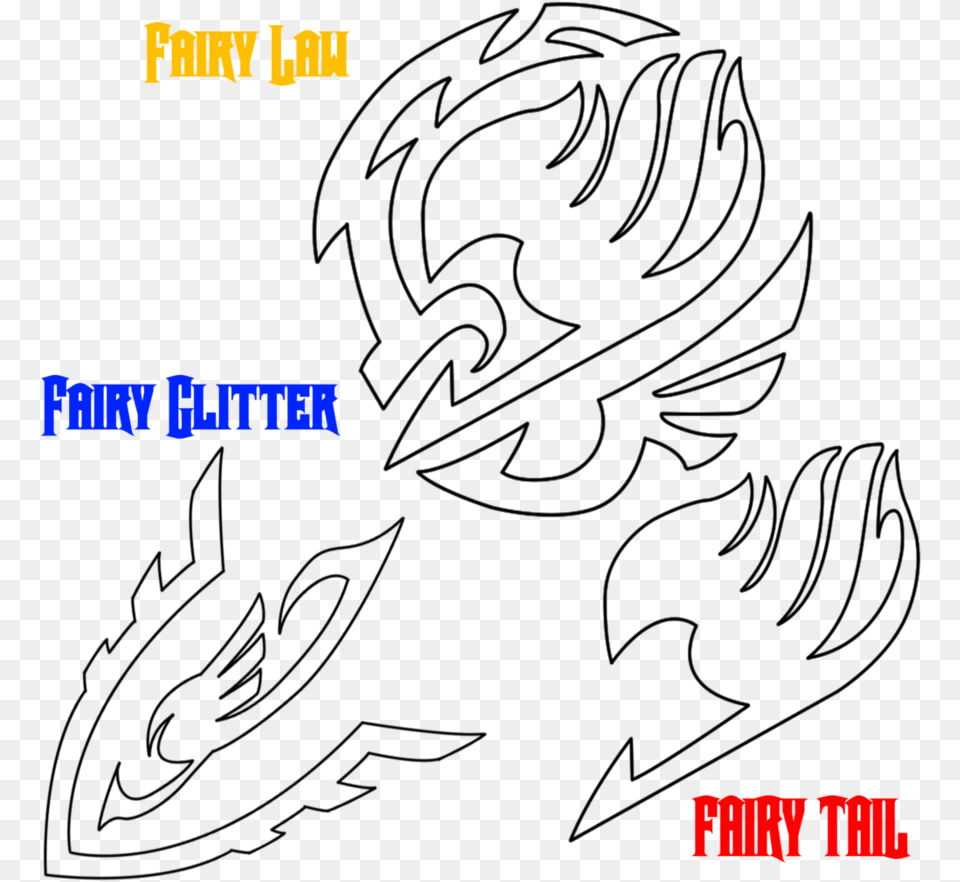 The Three Main Symbols Fairy Tail Magic Circle Fairy Law Free Png