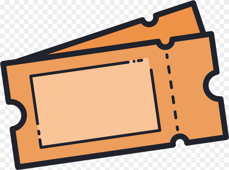 The Ticket Icon Starts As A Rectangle Shape Cute Ticket Icon, Paper, Text Free Png