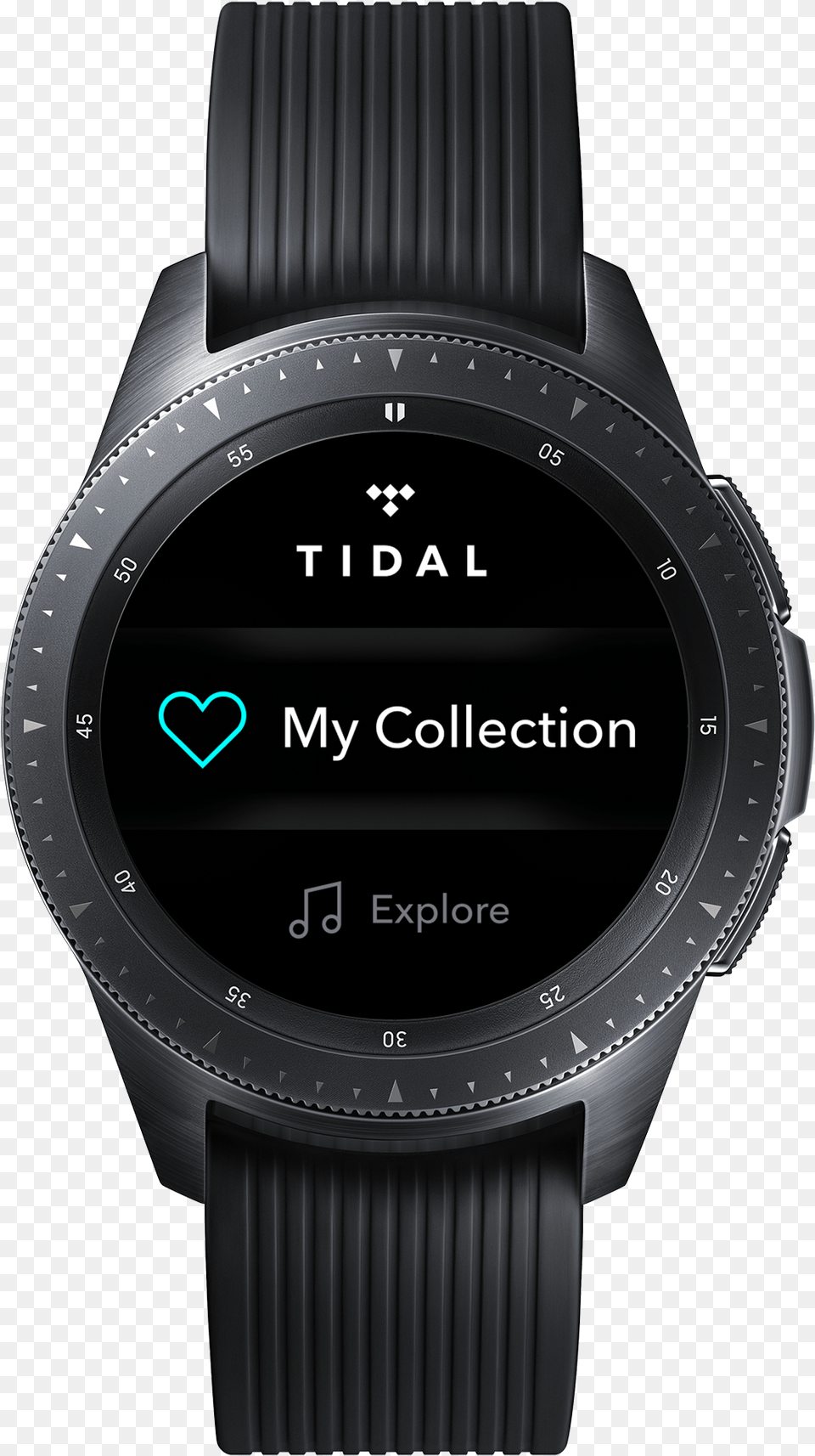 The Tidal App Is Now Available On Samsung Wearable Best 4g Smart Watches, Wristwatch, Arm, Body Part, Person Png Image