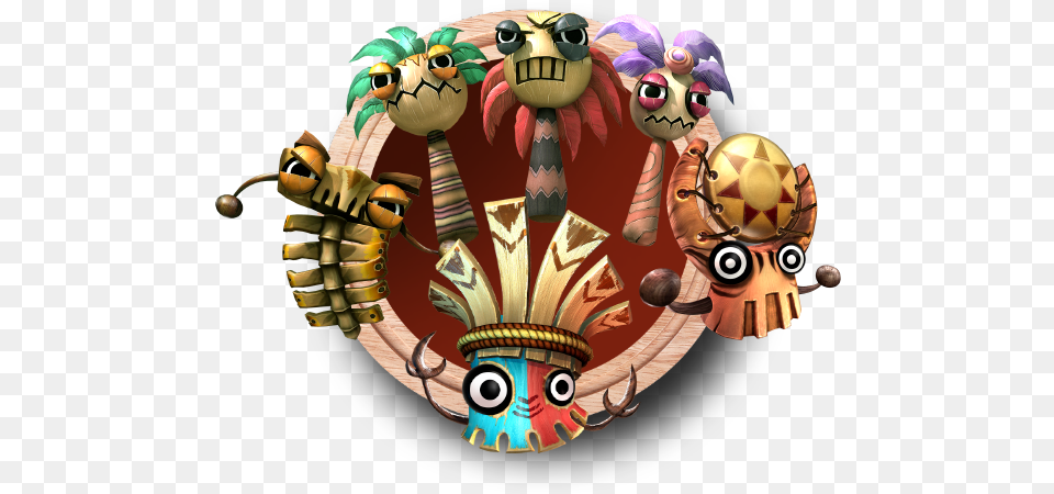 The Tiki Tak Tribe A Big Difference To The Normal Donkey Kong Country Returns Selects Nintendo Wii Png Image