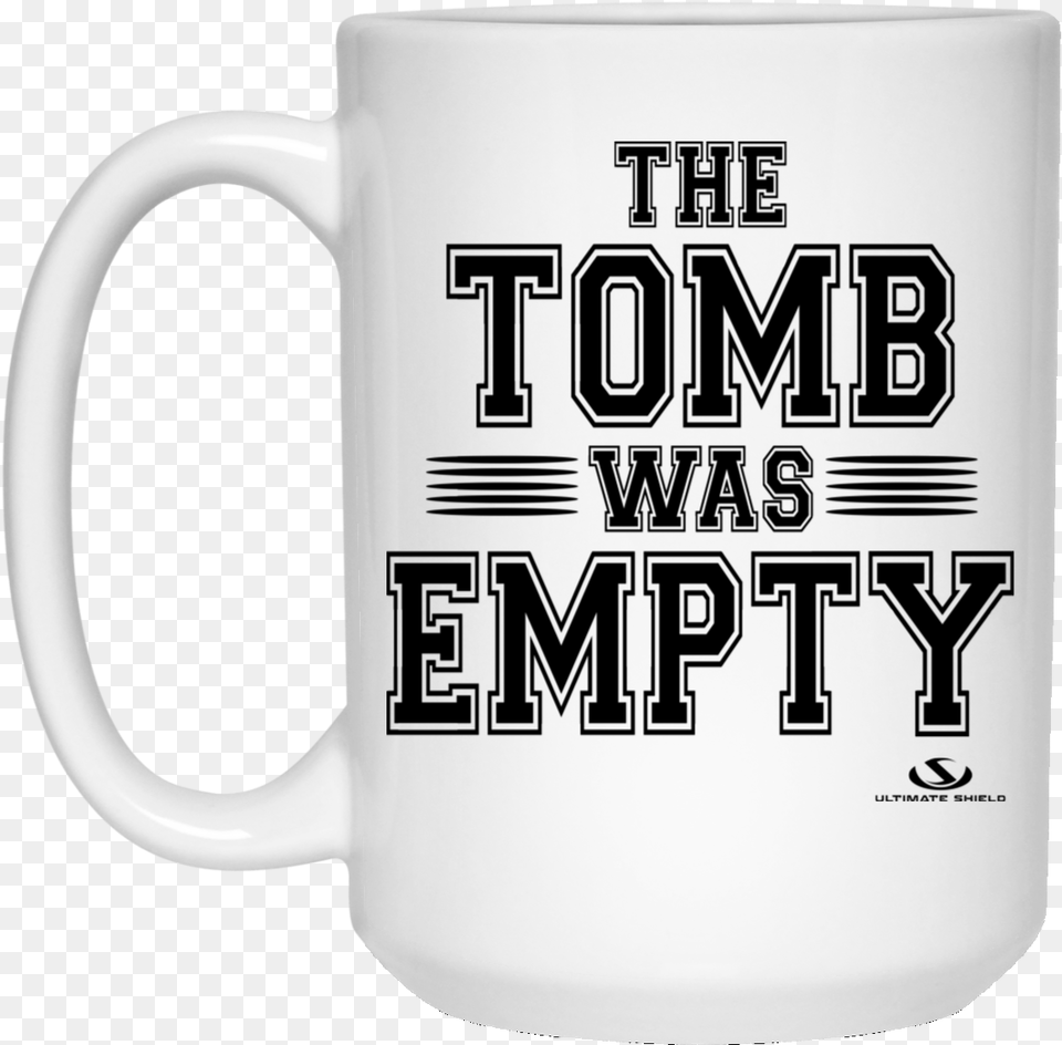 The Tomb Was Empty 15 Oz Beer Stein, Cup, Beverage, Coffee, Coffee Cup Free Png