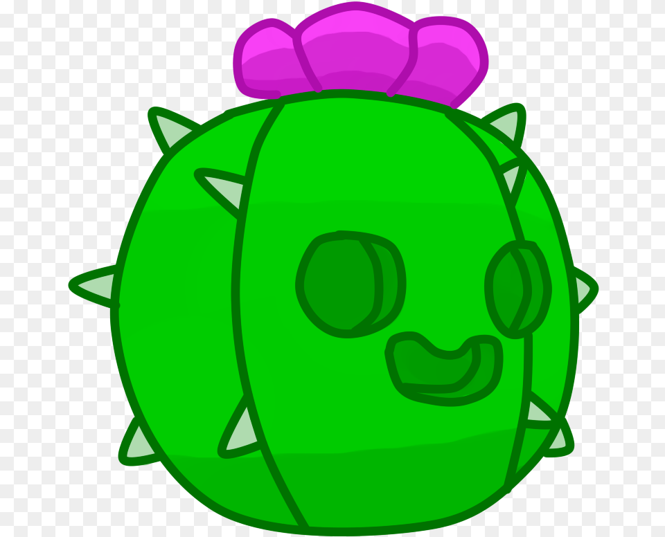 The Top Spike Brawl Stars Cartoon, Green, Purple, Ammunition, Grenade Png Image