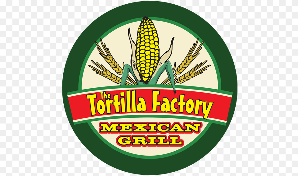 The Tortilla Factory Mexican Grill Logo Tortilla Factory Boise, Corn, Food, Grain, Plant Free Transparent Png