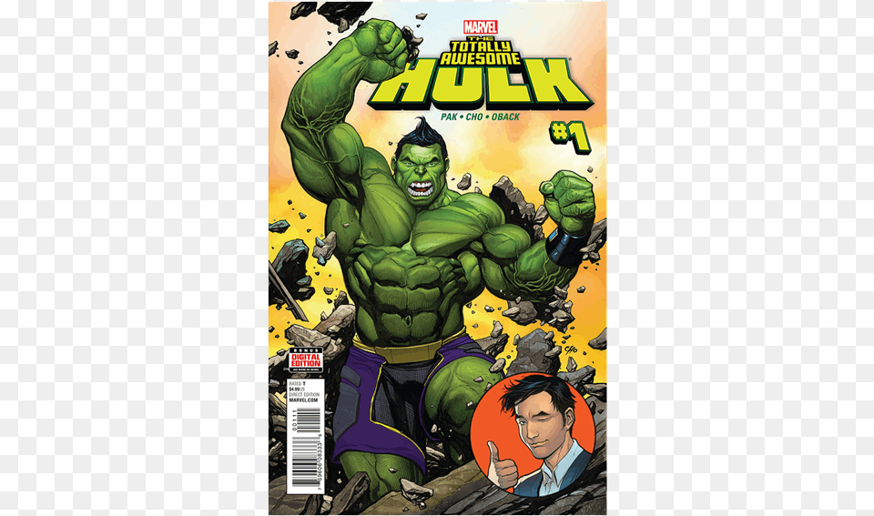The Totally Awesome Hulk Vol, Book, Comics, Publication, Batman Free Png