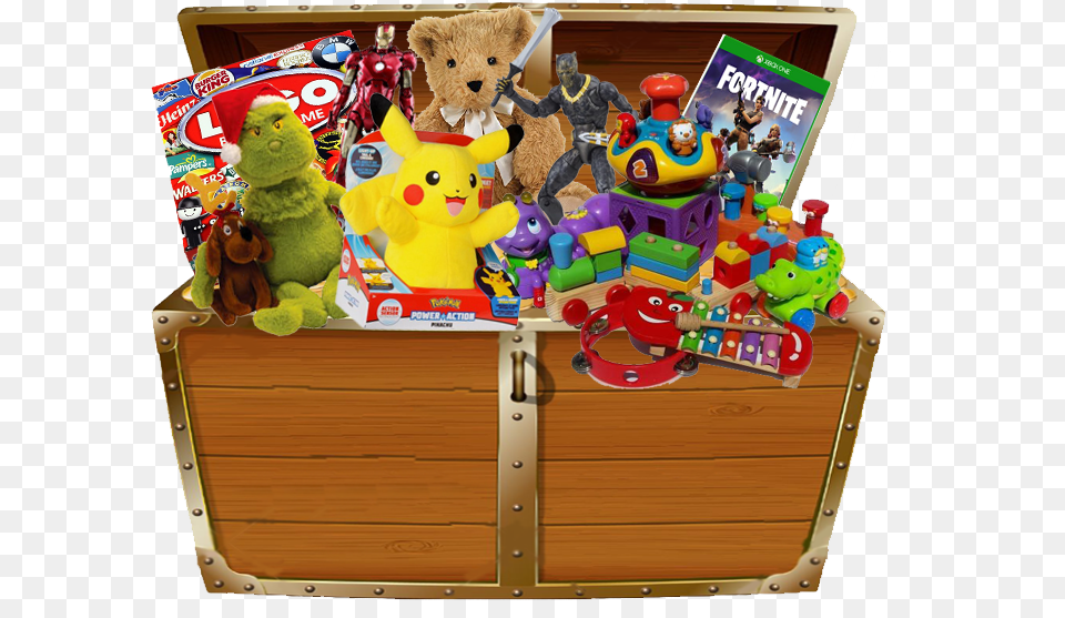 The Toy Box Baby Toys, Treasure, Teddy Bear, Boy, Child Free Png Download
