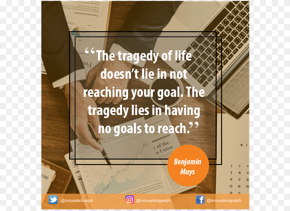 The Tragedy Lies In Having No Goals To Reach Macbook Pro, Text, Page, Advertisement, Poster Free Transparent Png