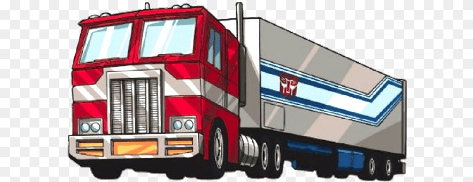 The Transformers Optimus Prime Truck, Trailer Truck, Transportation, Vehicle, Bus Free Png Download