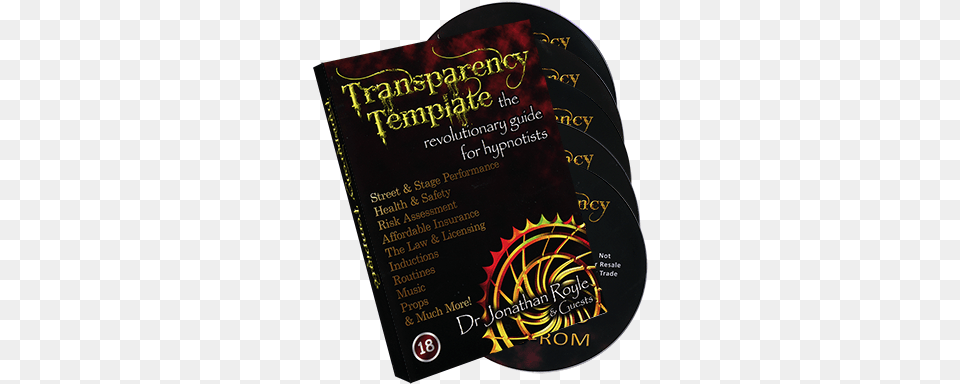 The Transparency Template By Jonathan Royle Flyer, Advertisement, Poster, Disk Png