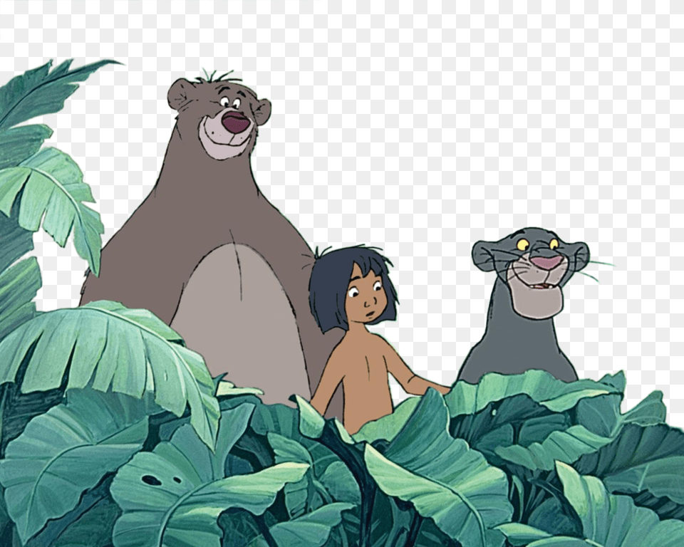 The By Enlivenyourself Original Jungle Book Cartoon, Baby, Person, Face, Head Free Transparent Png